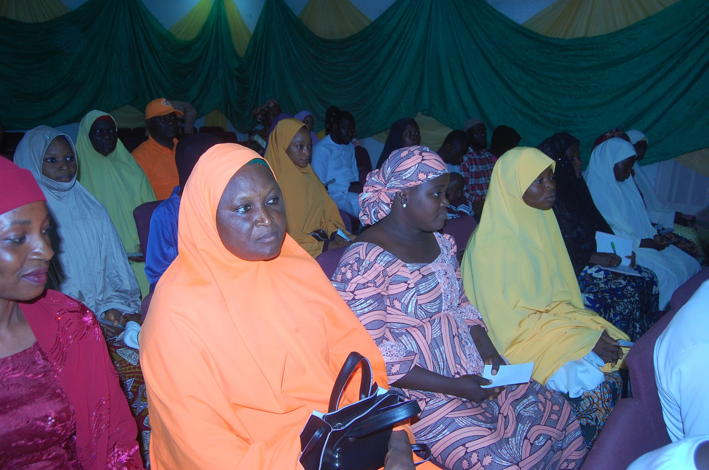 Women participant at the dissemination conference held in Toto LGA