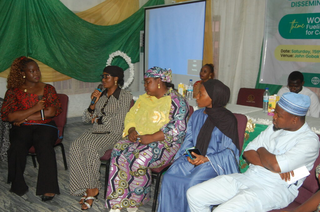 Cross-section of panelist at the dissemination conference